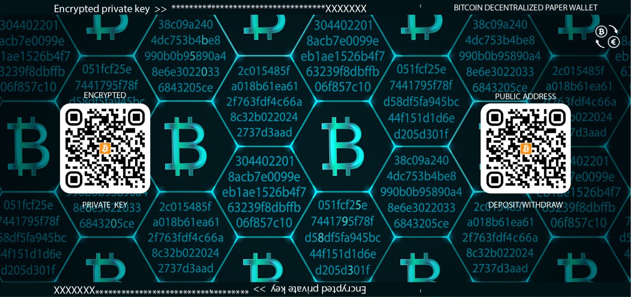 Tooth Fairy Paper Wallet